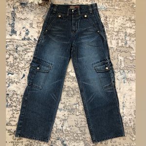 Vintage Cargo Jeans. Size 26.